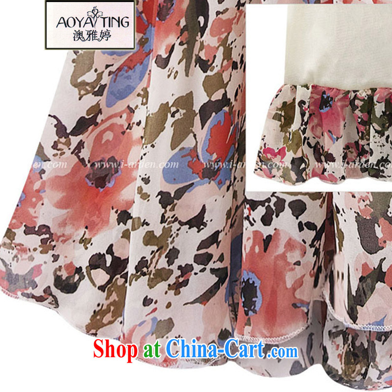 o Ya-ting 2015 New, and indeed increase, female summer mm thick graphics thin floral dress girl picture color 5 XL recommends that you 175 - 200 jack, O Ya-ting (aoyating), online shopping