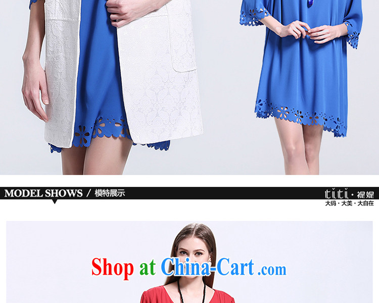 Raman Narayanan 褆 summer 2015 new, larger female V collar-A field the code dress blue 3 XL pictures, price, brand platters! Elections are good character, the national distribution, so why buy now enjoy more preferential! Health