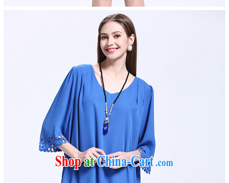 Raman Narayanan 褆 summer 2015 new, larger female V collar-A field the code dress blue 3 XL pictures, price, brand platters! Elections are good character, the national distribution, so why buy now enjoy more preferential! Health