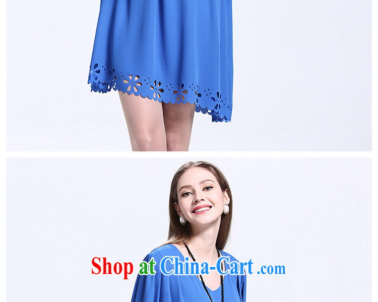 Raman Narayanan 褆 summer 2015 new, larger female V collar-A field the code dress blue 3 XL pictures, price, brand platters! Elections are good character, the national distribution, so why buy now enjoy more preferential! Health