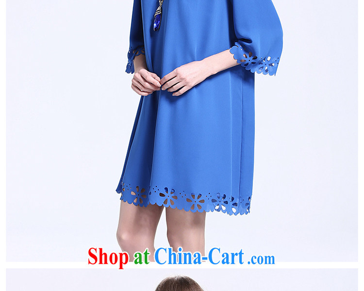 Raman Narayanan 褆 summer 2015 new, larger female V collar-A field the code dress blue 3 XL pictures, price, brand platters! Elections are good character, the national distribution, so why buy now enjoy more preferential! Health