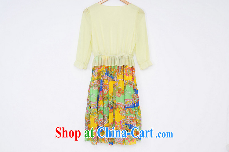 Optimize m Beauty package mail delivery the fat women dresses 2015 summer new summer flowers stitching elegant ethnic turmoil, the long skirt snow woven thick mm skirt green XL 4 for 165 - 190 Jack pictures, price, brand platters! Elections are good character, the national distribution, so why buy now enjoy more preferential! Health