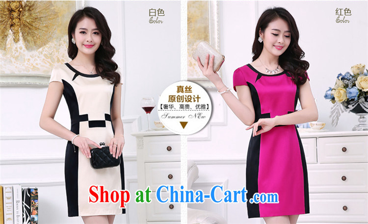 We have 2015 summer new, larger female short-sleeved sauna silk silk damask stamp dresses YL 156 white XXXL pictures, price, brand platters! Elections are good character, the national distribution, so why buy now enjoy more preferential! Health