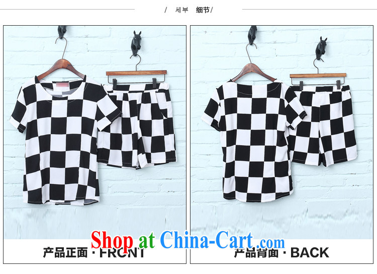 Take the garment of The 2015 summer code checked shorts Kit mm thick beauty graphics thin leisure package female large white code XXXL pictures, price, brand platters! Elections are good character, the national distribution, so why buy now enjoy more preferential! Health