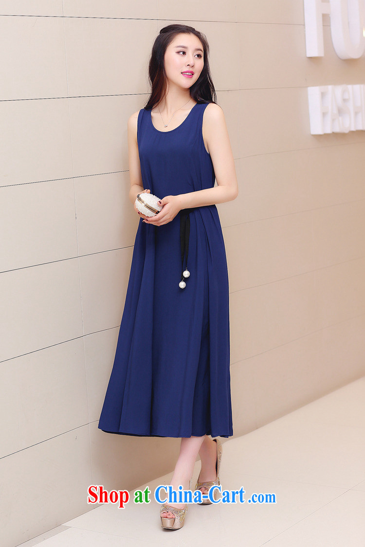 The Ju-yi, the Code women dresses 2015 summer new thick sister Bohemia snow woven skirts dresses YJ possession 168 cyan XXXL pictures, price, brand platters! Elections are good character, the national distribution, so why buy now enjoy more preferential! Health