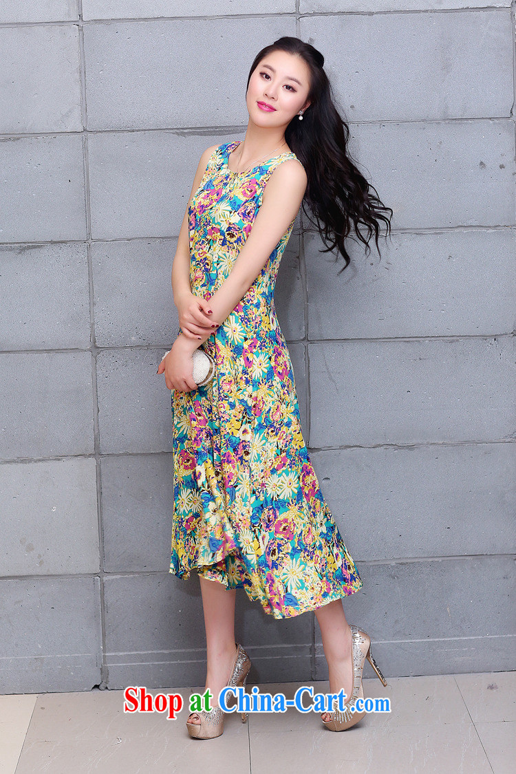 The Ju-yi, the Code women dresses 2015 summer new thick sister Bohemia snow woven skirts dresses YJ possession 168 cyan XXXL pictures, price, brand platters! Elections are good character, the national distribution, so why buy now enjoy more preferential! Health