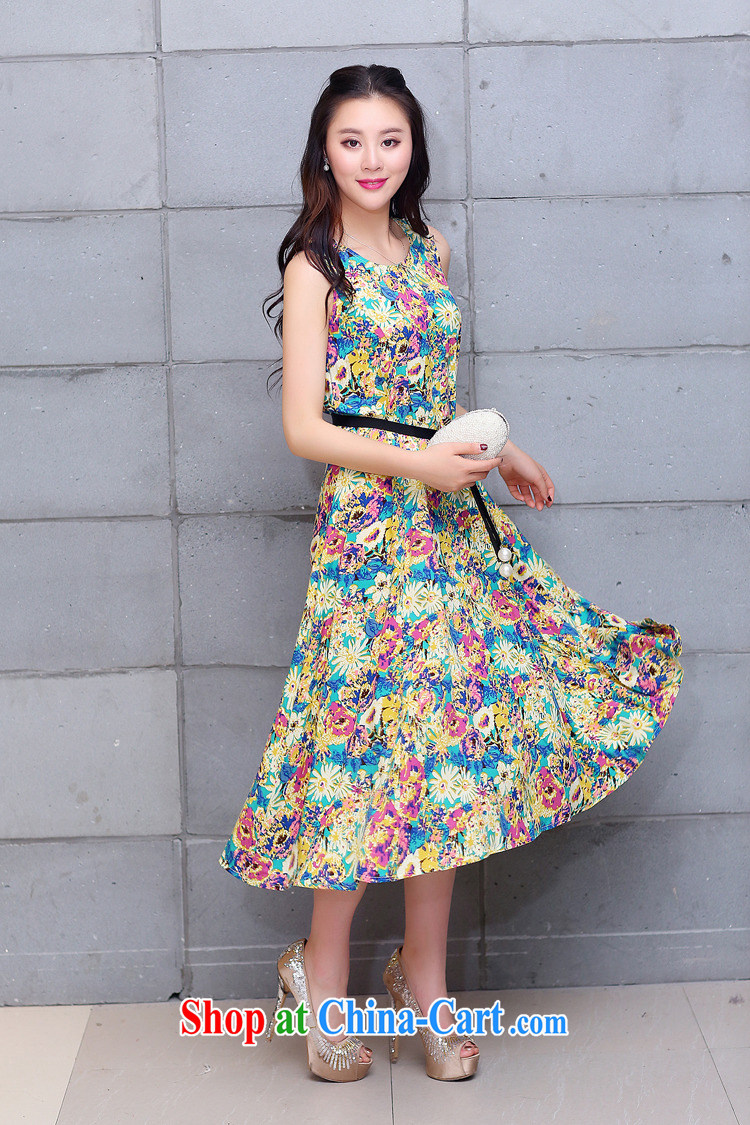 The Ju-yi, the Code women dresses 2015 summer new thick sister Bohemia snow woven skirts dresses YJ possession 168 cyan XXXL pictures, price, brand platters! Elections are good character, the national distribution, so why buy now enjoy more preferential! Health