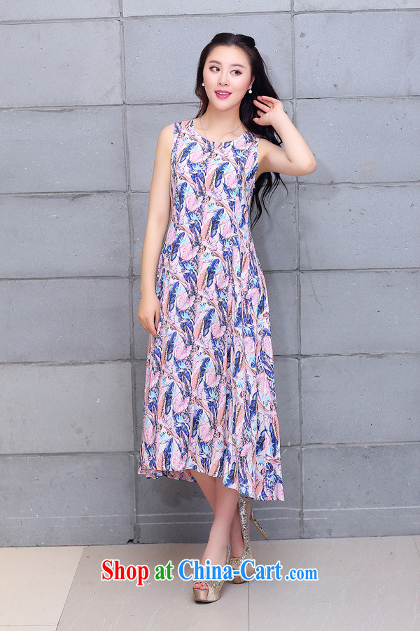 The Ju-yi, the Code women dresses 2015 summer new thick sister Bohemia snow woven skirts dresses YJ possession 168 cyan XXXL pictures, price, brand platters! Elections are good character, the national distribution, so why buy now enjoy more preferential! Health