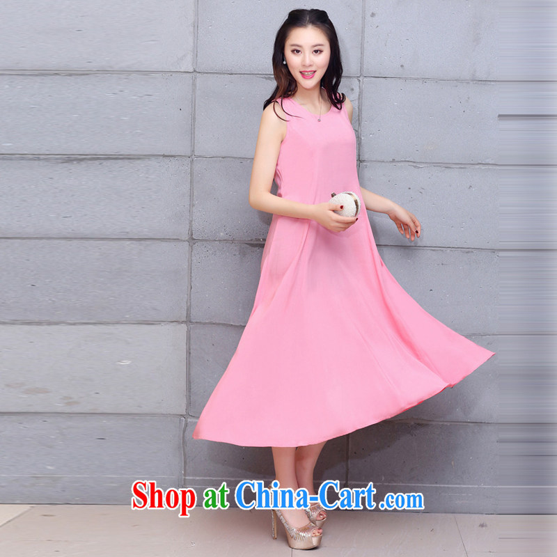 The Ju-yi, the Code women's clothing dresses 2015 summer new thick sister Bohemia, snow-woven skirts dresses YJ possession 168 cyan XXXL, Yu Yee Nga, shopping on the Internet