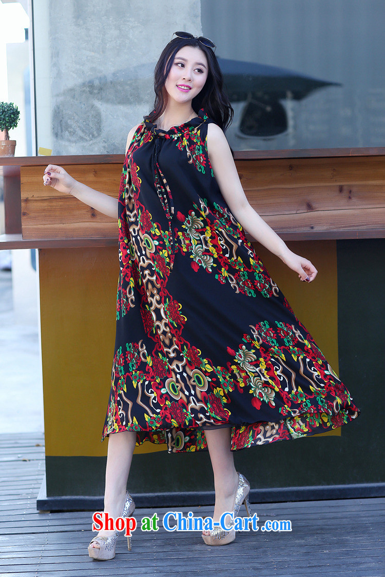 The Ju-Yee Nga new summer 200 Jack thick sister graphics thin bohemian floral larger female snow woven dresses RJ 9266 black flowers are code pictures, price, brand platters! Elections are good character, the national distribution, so why buy now enjoy more preferential! Health