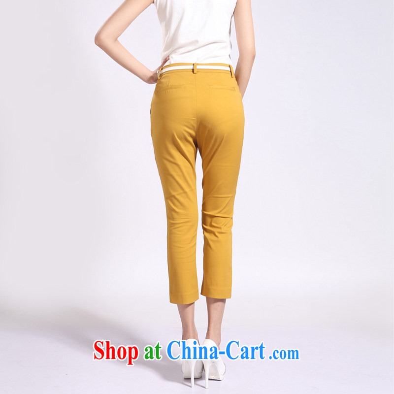Crescent sets the code women 2015 spring and summer the code 9 pants summer thin thick mm leisure large, high-waist pants black 29, crescent moon, and shopping on the Internet