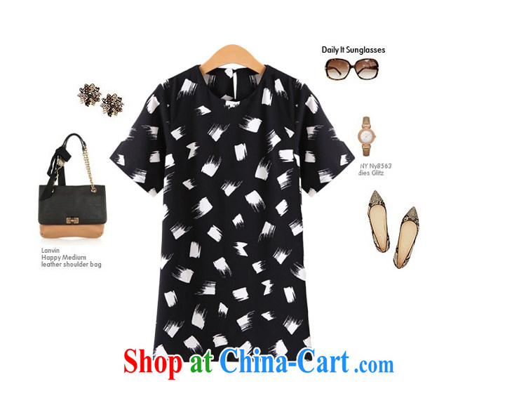 My hair and clothing summer 2015 new, the United States and Europe, women mm thick loose video thin ice woven comfortable lounge T-shirt black 7XL (200 - 220 ) jack pictures, price, brand platters! Elections are good character, the national distribution, so why buy now enjoy more preferential! Health