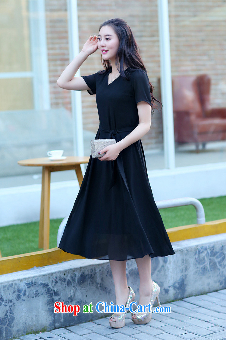 The Ju-Yee Nga 2015 summer new, larger ladies dress short-sleeved thick, snow-woven dresses YJ 9565 blue XXXXL pictures, price, brand platters! Elections are good character, the national distribution, so why buy now enjoy more preferential! Health