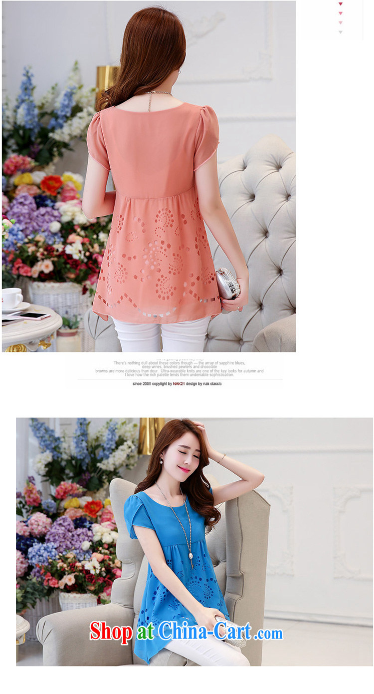 flower girl Isabelle summer 2015 new Korean Modern Languages Empty burning flower long the code graphics thin thick snow MM woven shirts T-shirt girl D 1757 by red 4 XL pictures, price, brand platters! Elections are good character, the national distribution, so why buy now enjoy more preferential! Health