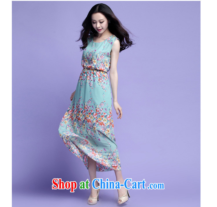 loved the code summer bohemian sleeveless thick mm female snow woven stamp-yi long skirt skirt beach 3703 green 4 XL pictures, price, brand platters! Elections are good character, the national distribution, so why buy now enjoy more preferential! Health