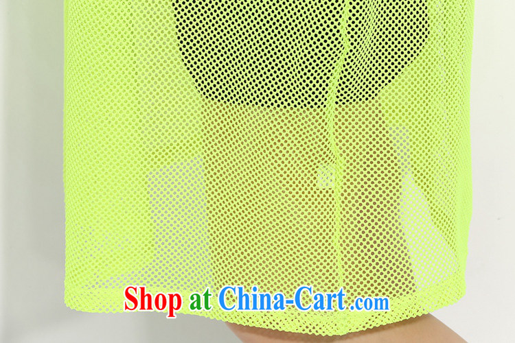 Let me clear the Advisory Committee 2015 summer new Europe and indeed the XL women mm thick mesh Openwork fluoroscopy replace short-sleeved double-yi skirt fluorescent green single layer loose all code pictures, price, brand platters! Elections are good character, the national distribution, so why buy now enjoy more preferential! Health