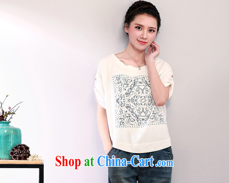 DKchenpin large, loose short-sleeved T-shirt blouses summer Korean solid T-shirt cotton the stamp T-shirt black-and-white 3XL pictures, price, brand platters! Elections are good character, the national distribution, so why buy now enjoy more preferential! Health