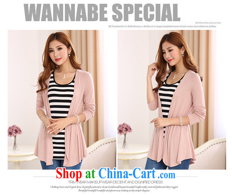 The Code graphics thin woman with thick mm spring and summer T-shirt Han version cardigan shawl air-conditioning T-shirt-T-shirt mom with summer - YY 112,100 bare pink 3XL code pictures, price, brand platters! Elections are good character, the national distribution, so why buy now enjoy more preferential! Health
