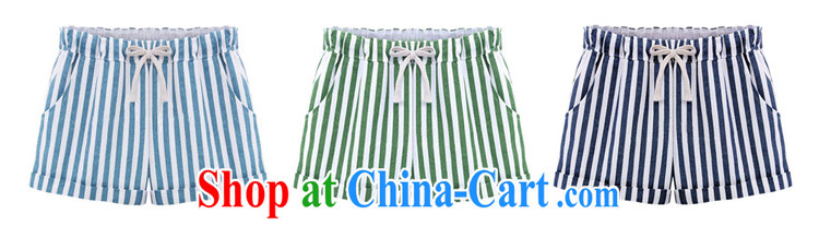 Gangnam-gu taste the code shorts female fat, female video thin leisure Korean version thick sister summer maximum code female striped elastic waist hot pants 813 blue 4 XL recommendations 160 - 180 Jack pictures, price, brand platters! Elections are good character, the national distribution, so why buy now enjoy more preferential! Health