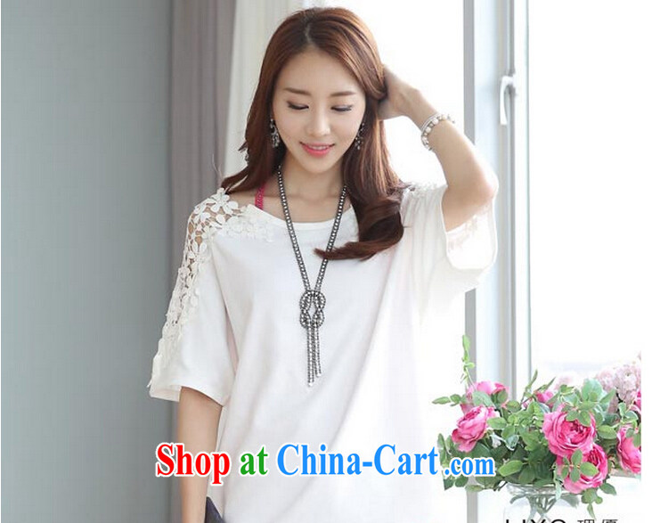 Xin, a child-care new products, female T shirts 2015 new hot selling loose T-shirt cotton large code female Korean short-sleeve 134# white XXL pictures, price, brand platters! Elections are good character, the national distribution, so why buy now enjoy more preferential! Health