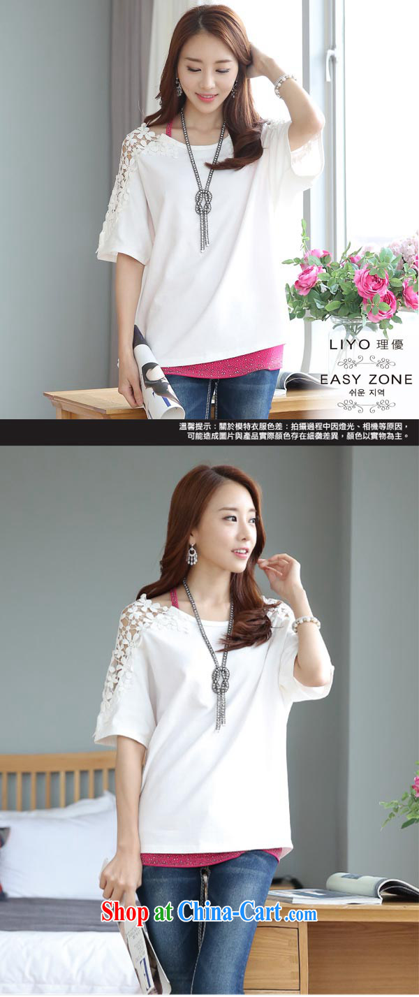 Xin, a child-care new products, female T shirts 2015 new hot selling loose T-shirt cotton large code female Korean short-sleeve 134# white XXL pictures, price, brand platters! Elections are good character, the national distribution, so why buy now enjoy more preferential! Health