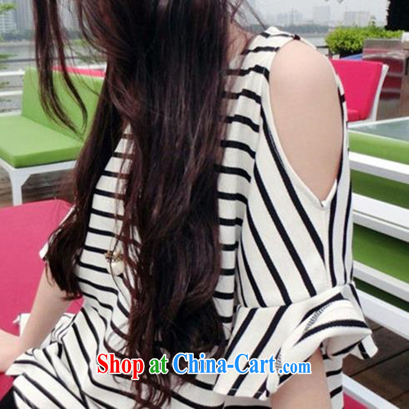3 road rock new stylish 2015 stripes XL girls with large strap with your shoulders, long T pension T 2032 photo color code, 3, rock, shopping on the Internet