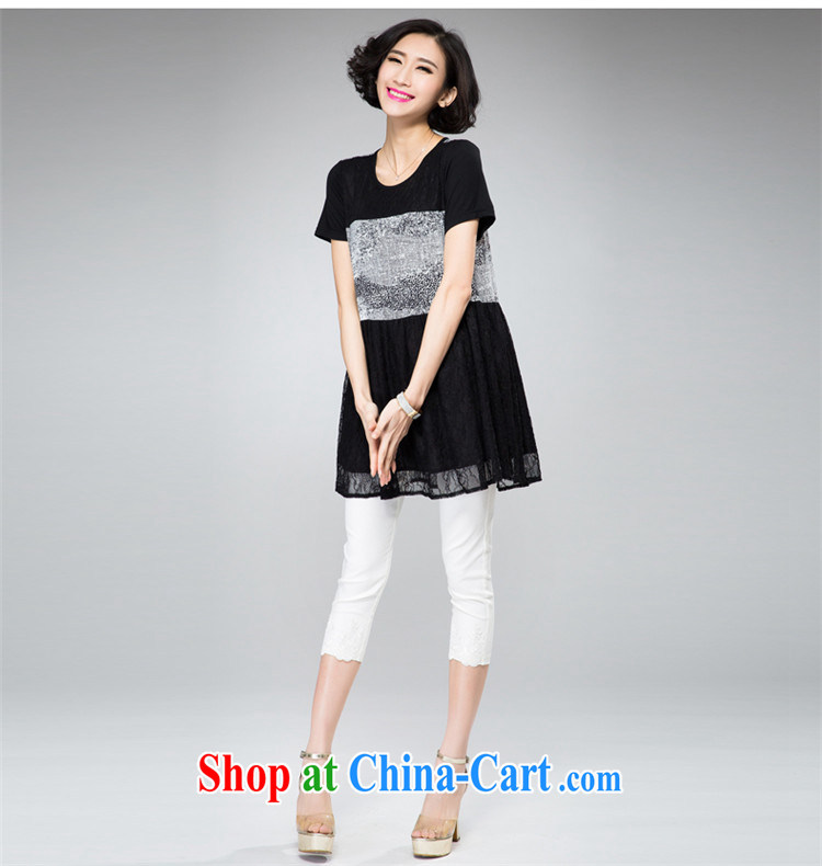 Eternal show large, female and indeed increase summer 2015 new liberal short-sleeved lace female Korean Stamp snow woven shirts MX 2039 3XL pictures, price, brand platters! Elections are good character, the national distribution, so why buy now enjoy more preferential! Health