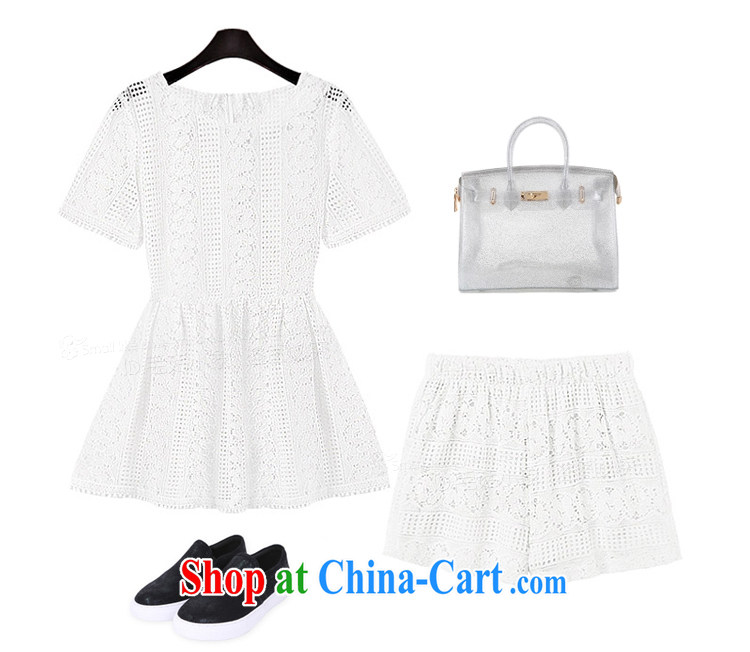 Kosovo, West mm thick lace short-sleeved Dress Shorts vest 3-piece kit 2015 Europe is the XL summer female new YJ 1514 white XXXL pictures, price, brand platters! Elections are good character, the national distribution, so why buy now enjoy more preferential! Health