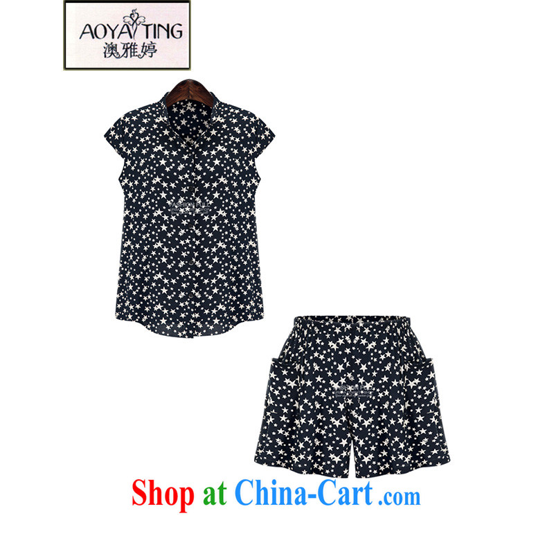 o Ya-ting 2015 New, and indeed increase, female summer thick mm video thin stylish shorts Kit female 5 corner-shaped pattern 5XL recommends that you 175 - 200 jack