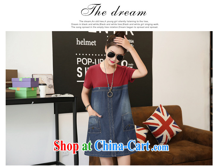 The Ju-Yee Nga 2015 summer new, larger female thick sister graphics thin jeans dresses YS 5085 black XXL pictures, price, brand platters! Elections are good character, the national distribution, so why buy now enjoy more preferential! Health