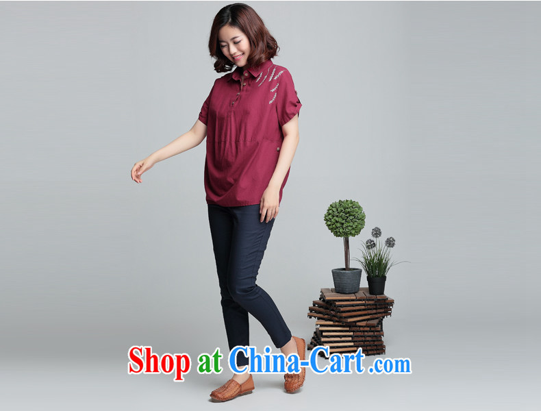 Ling, leecoo 2015 summer on the new larger female female shirt XH 9357 maroon 3XL pictures, price, brand platters! Elections are good character, the national distribution, so why buy now enjoy more preferential! Health