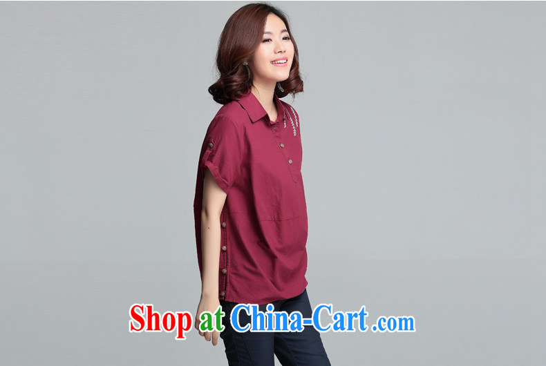 Ling, leecoo 2015 summer on the new larger female female shirt XH 9357 maroon 3XL pictures, price, brand platters! Elections are good character, the national distribution, so why buy now enjoy more preferential! Health