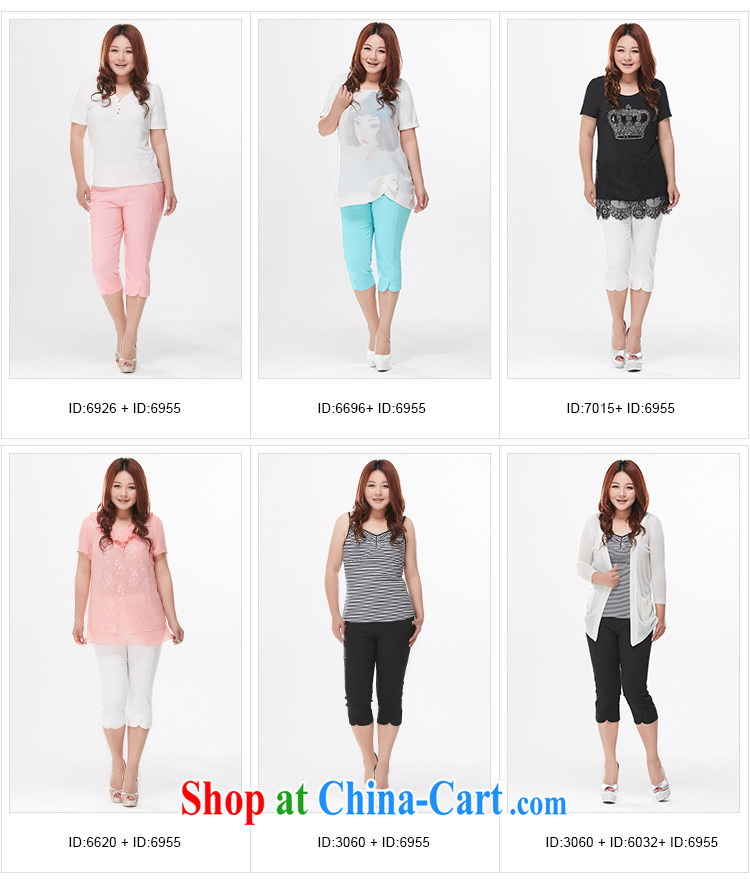 The MsShe indeed XL girls decorated in 7 pants cotton thick MM graphics thin micro-pop-up new casual pants 6955 pink 6 XL pictures, price, brand platters! Elections are good character, the national distribution, so why buy now enjoy more preferential! Health
