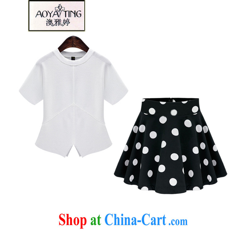 o Ya-ting 2015 New, and indeed increase, female summer thick mm video thin short-sleeve dress Kit female white 5 XL recommends that you 175 - 200 jack, O Ya-ting (aoyating), online shopping