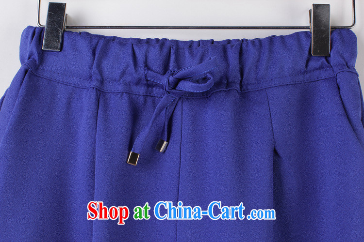 The tower, XL girls pants 2015 summer summer thick mm video skinny legs pants in the obesity sister 200 Jack won version 100 ground 9 lounge pants summer blue 4 XL pictures, price, brand platters! Elections are good character, the national distribution, so why buy now enjoy more preferential! Health