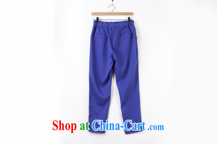The tower, XL girls pants 2015 summer summer thick mm video skinny legs pants in the obesity sister 200 Jack won version 100 ground 9 lounge pants summer blue 4 XL pictures, price, brand platters! Elections are good character, the national distribution, so why buy now enjoy more preferential! Health