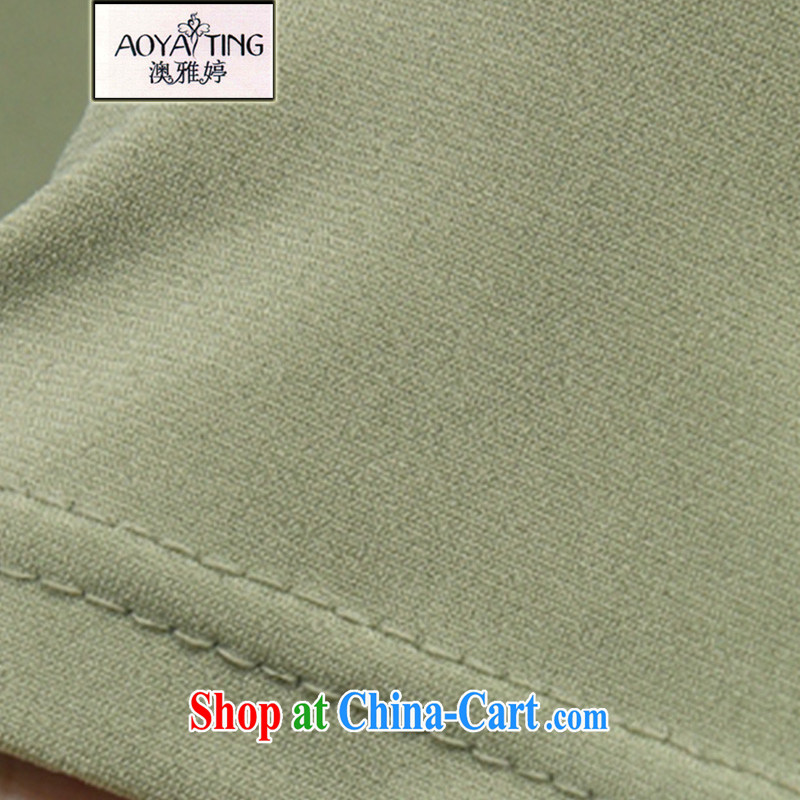 o Ya-ting 2015 New, and indeed increase, female summer fat, female video thin short-sleeve dress girls army green 5 XL recommends that you 175 - 200 jack, O Ya-ting (aoyating), online shopping