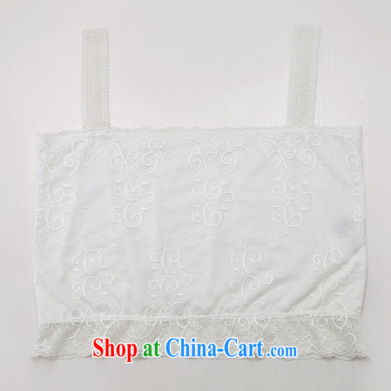 cheer for summer 2015 new, larger anti-go-wrapped chest bare chest solid underwear thin lace lace bare chest 2755 white 4XL, cross-sectoral provision (qisuo), online shopping