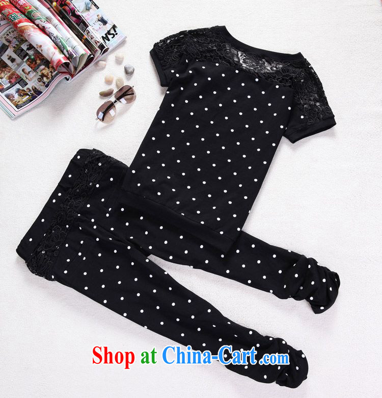 2015 EITAI new, Mr Ronald ARCULLI, the code female thick sister round-collar lace cuff larger Leisure package black 4XL pictures, price, brand platters! Elections are good character, the national distribution, so why buy now enjoy more preferential! Health