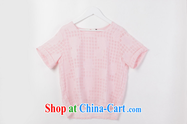 2015 new summer Korea and indeed increase, female T-shirts Womens thick MM short-sleeved thick sister 200 Jack 5637 pink XXXL pictures, price, brand platters! Elections are good character, the national distribution, so why buy now enjoy more preferential! Health