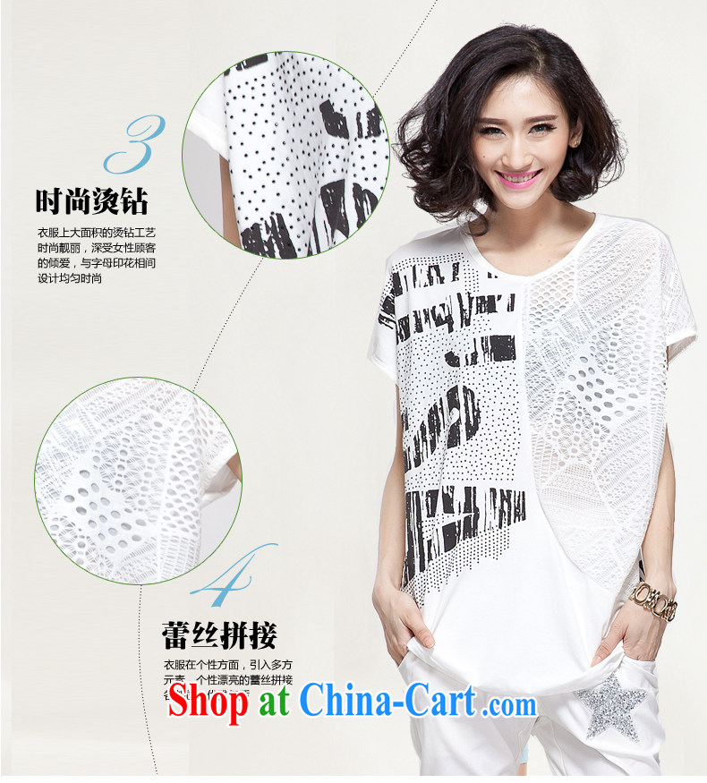 Alice Ho Miu Ling Nethersole, e summer 2015 new female Korean version the code loose, long, short-sleeved T-shirt girl M 5028 white L pictures, price, brand platters! Elections are good character, the national distribution, so why buy now enjoy more preferential! Health