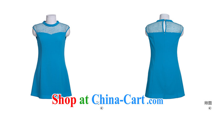 The Mak is the female 2015 summer new, mm thick mesh beauty stitching sleeveless dresses of 952103097 red 4 XL pictures, price, brand platters! Elections are good character, the national distribution, so why buy now enjoy more preferential! Health