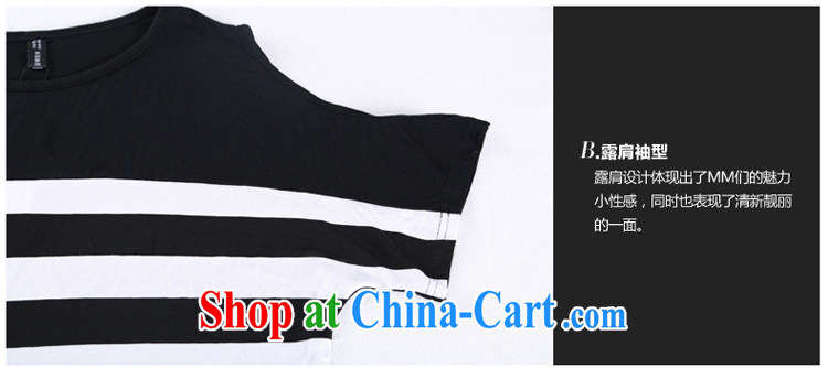Morning would be 2015 summer new Korea and indeed XL women mm thick stylish terrace shoulder stripes Leisure package female T shirt + Harlan pants black streaks 5 XL (recommendations 180 - 200 jack) pictures, price, brand platters! Elections are good character, the national distribution, so why buy now enjoy more preferential! Health