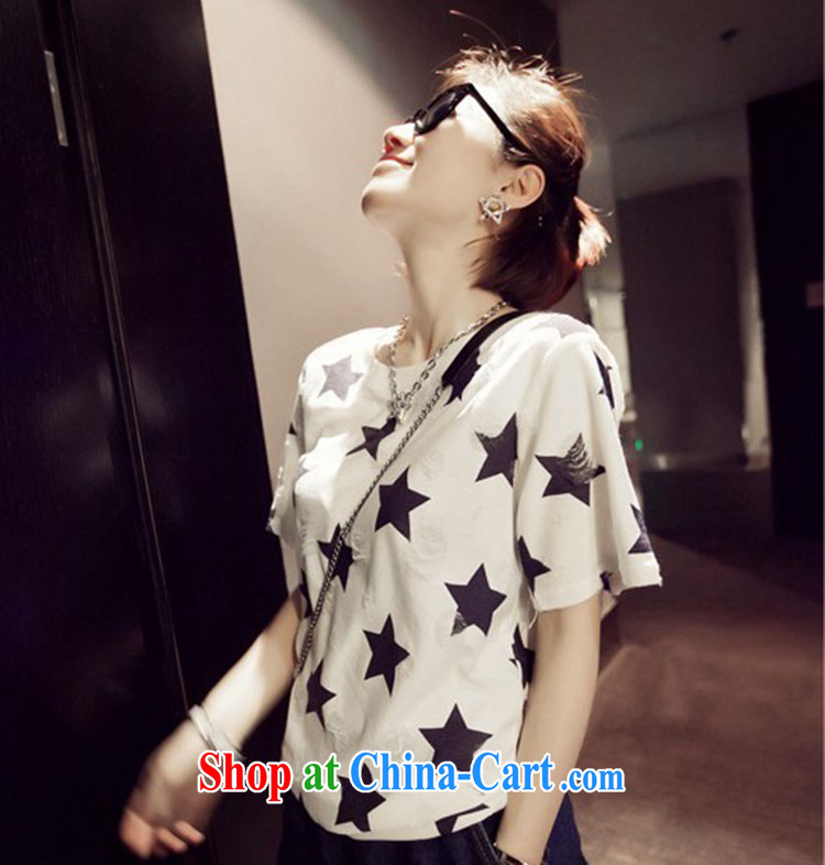 Kai Li Ting 2015 Plus is indeed increasing, female Korean video thin thick sister summer double linen T shirt large white code XXXL pictures, price, brand platters! Elections are good character, the national distribution, so why buy now enjoy more preferential! Health