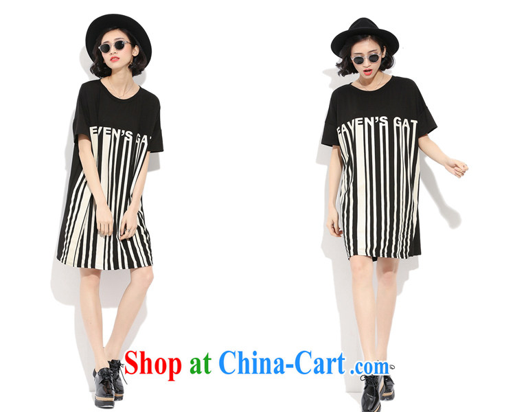 Made the Advisory Committee 2015 summer new loose video thin and thick XL women mm thick, long, short-sleeved T-shirt-black skirt loose all code pictures, price, brand platters! Elections are good character, the national distribution, so why buy now enjoy more preferential! Health