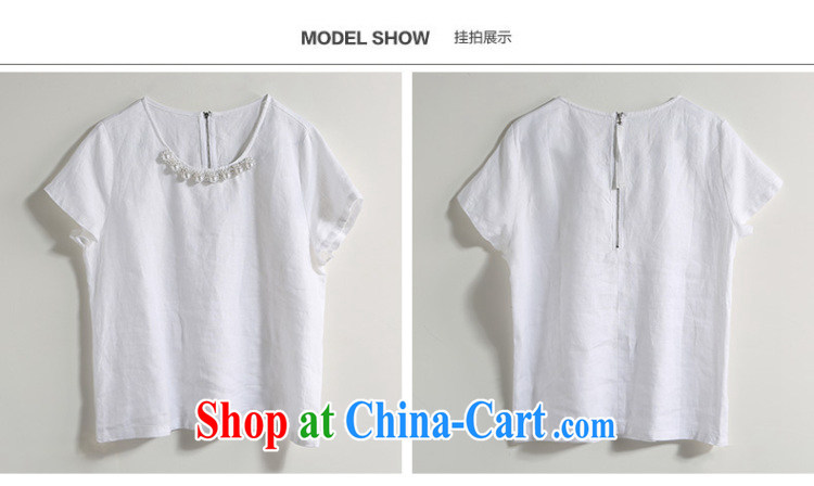 Water by 2015 summer new Korean version thick mm XL loose cotton Ma Pearl nails short-sleeve T-shirt S XK 15 5000 melon red XL pictures, price, brand platters! Elections are good character, the national distribution, so why buy now enjoy more preferential! Health