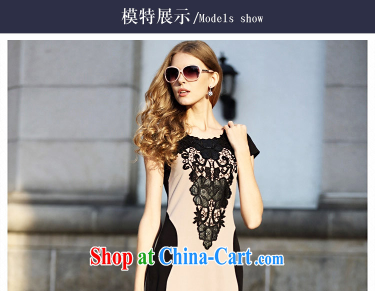 She considered the Code women dresses 2015 summer new and indeed intensify lace thick MM dresses 200 Jack fat, female video thin section 12 F card its color XXL pictures, price, brand platters! Elections are good character, the national distribution, so why buy now enjoy more preferential! Health