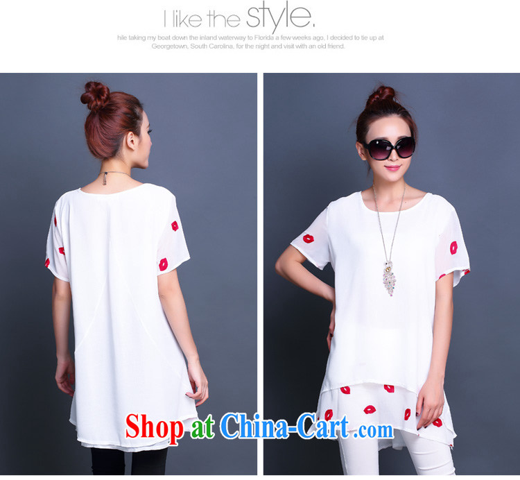 Rate the Cayman snow woven T-shirt girls 2015 summer new women with thick mm and indeed intensify, loose double snow in woven long T shirt short-sleeved solid T-shirt T-shirt large white code XXL pictures, price, brand platters! Elections are good character, the national distribution, so why buy now enjoy more preferential! Health