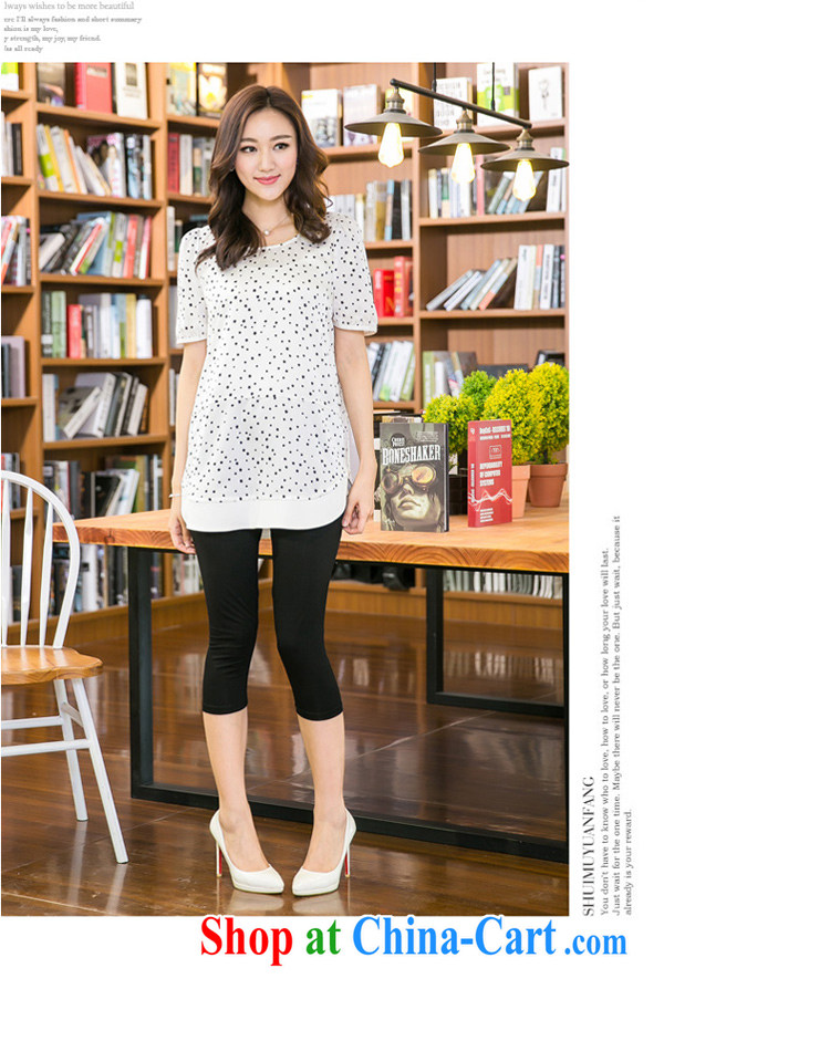 Good luck cracking the Code women mm thick beauty graphics thin 2015 Korean summer new Snow woven stamp leisure bubble cuff T T-shirt girls T-shirt 5250 white 3XL pictures, price, brand platters! Elections are good character, the national distribution, so why buy now enjoy more preferential! Health