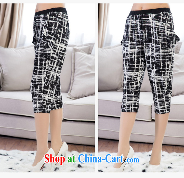 Good luck cracking the Code women with thick, graphics thin 2015 summer New, and indeed more relaxed, casual pants and stylish 100 7 ground pants 5181 black 3 XL pictures, price, brand platters! Elections are good character, the national distribution, so why buy now enjoy more preferential! Health